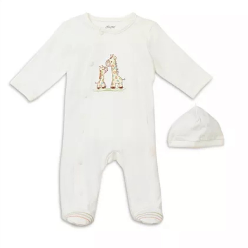 Little me unisex newborn pj set